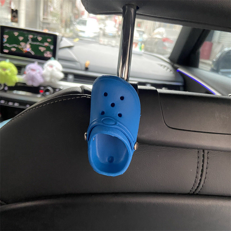 Auto de plástico al por mayor con zapatos de agujero de gancho pequeño